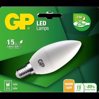 LED Kronljuslampa 3,5w (25w)